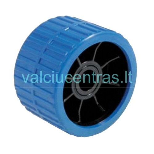 Valčių priekabų ratukas  74x120mm (Ø 28mm) Valčių priekabų ratukas  74x120mm (Ø 28mm)